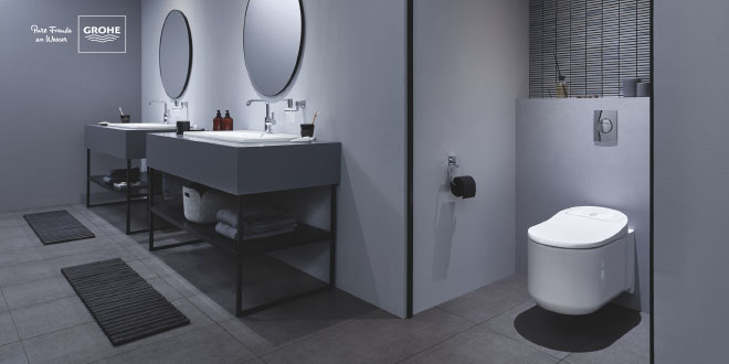 GROHE Sensia Arena přináší svěžest a čistotu