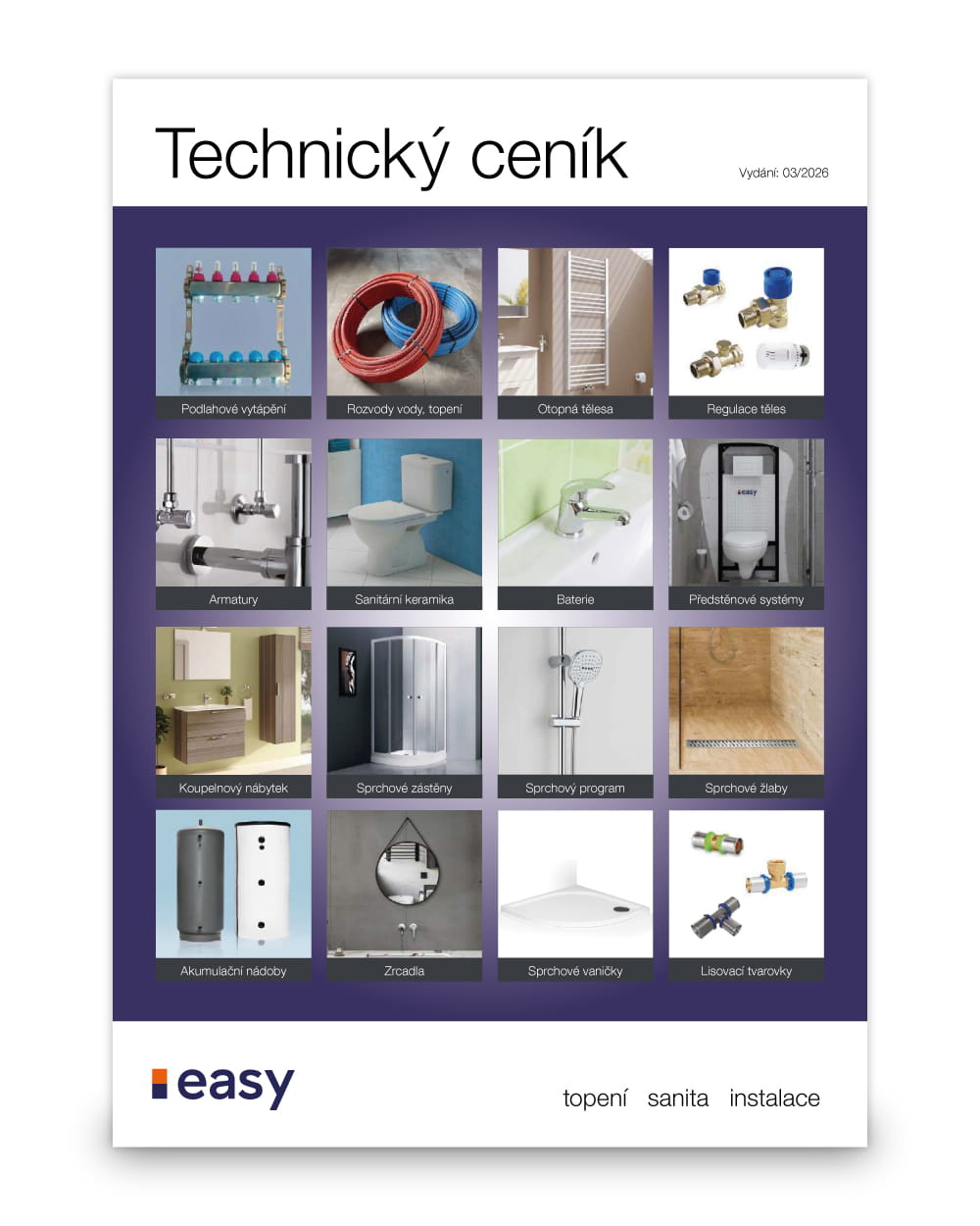 Technický ceník Easy