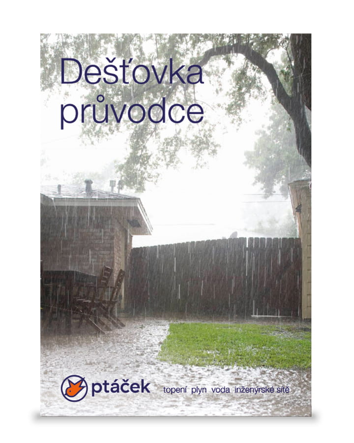 Katalog inženýské sítě dotační program dešťovka