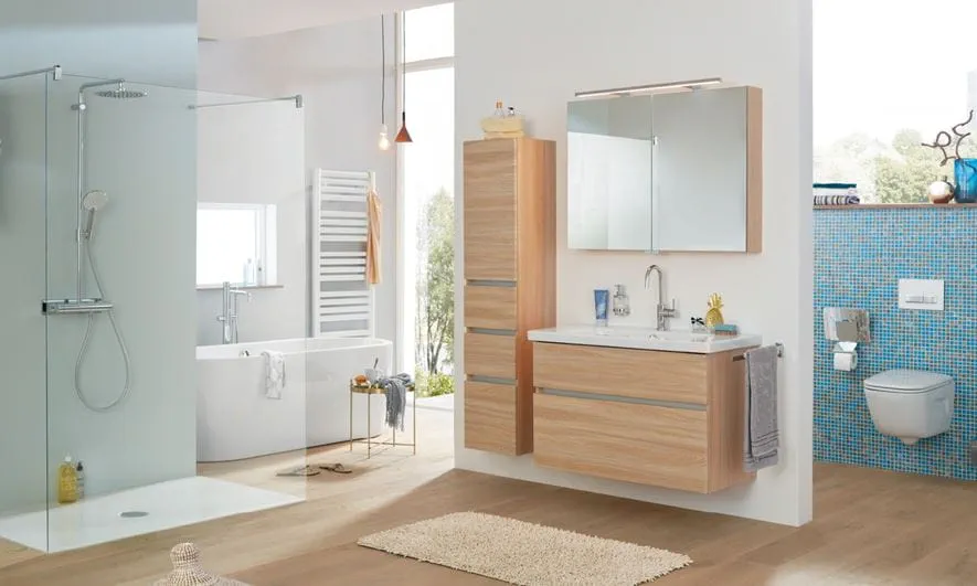 Koupenové skříňky a sanitární vybavení značky Concept
