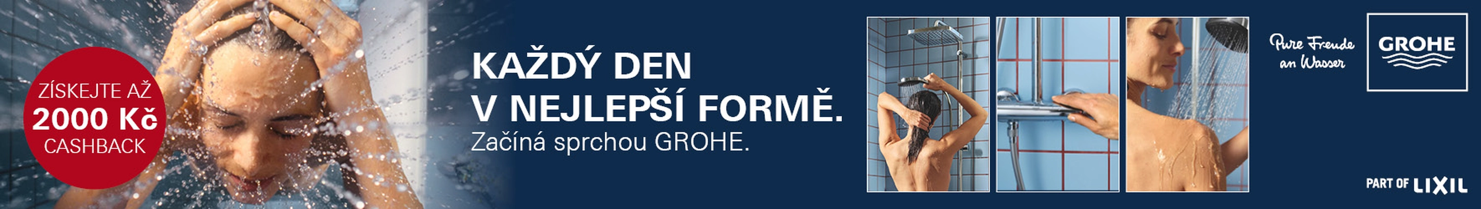 GROHE cashback až 2000 Kč