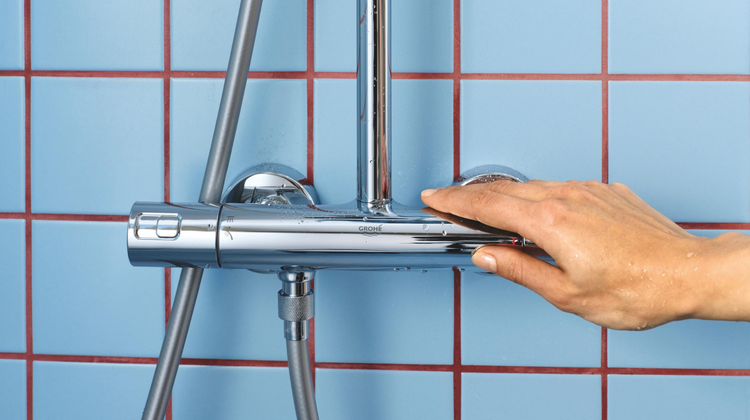 Termostatická baterie GROHE chrom