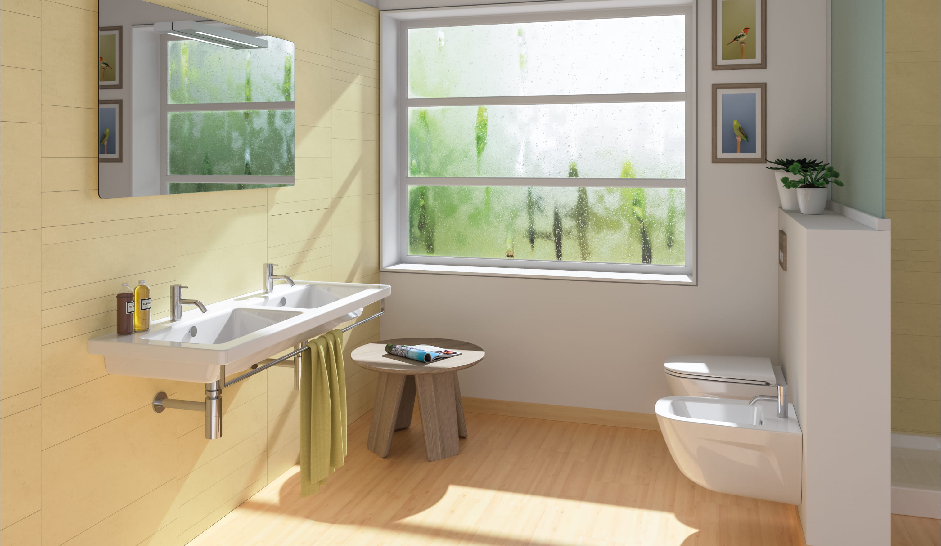 Akonáhle použijete záchodovú misu, môžete si presadnúť na bidet
