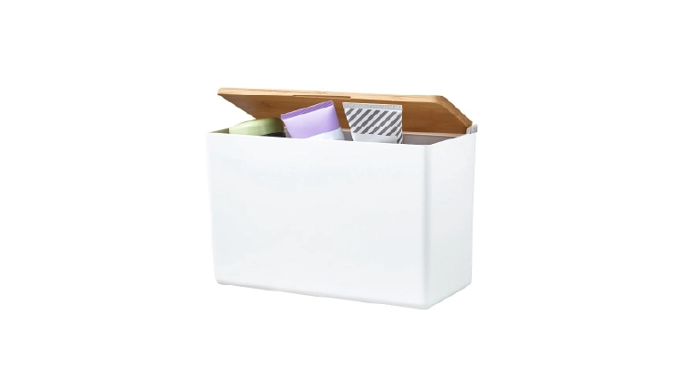 Střední úložný box do koupelny Tesa