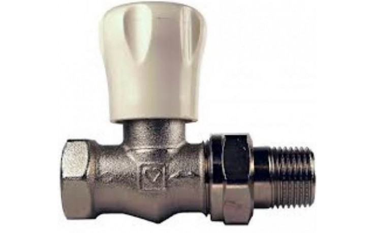 HERZ GP 5523 regulační ventil 1/2", radiátorový, ruční, přímý, pro závitové trubky, vnitřní závit, topení, mosaz
