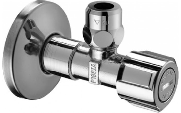 SCHELL COMFORT rohový ventil 1/2"x3/8",  s filtrem, chrom