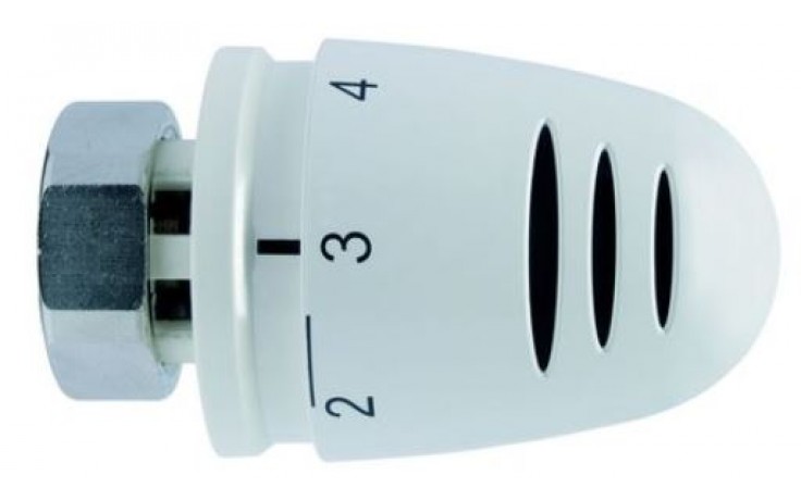 HERZ DESIGN termostatická hlavice „MINI KLASIK“ M28x1,5 s připojovacím závitem, s kapalinovým čidlem (hydrosenzorem)