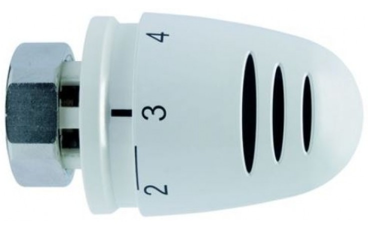 HERZ DESIGN termostatická hlavice „MINI KLASIK-H“ M30x1,5 s připojovacím závitem, s kapalinovým čidlem (hydrosenzorem)
