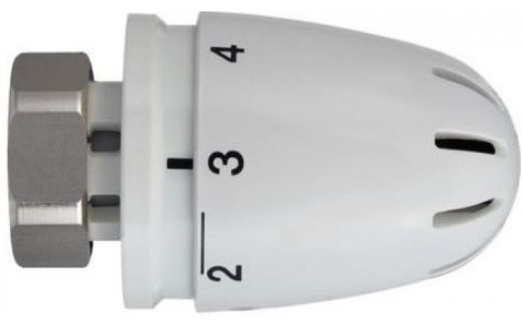 HERZ DESIGN termostatická hlavice „MINI-GS“ M28x1,5 s připojovacím závitem, s kapalinovým čidlem (hydrosenzorem)