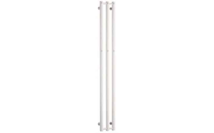 CONCEPT ORION koupelnový radiátor 1500x190, elektrický, spodní připojení, bílá