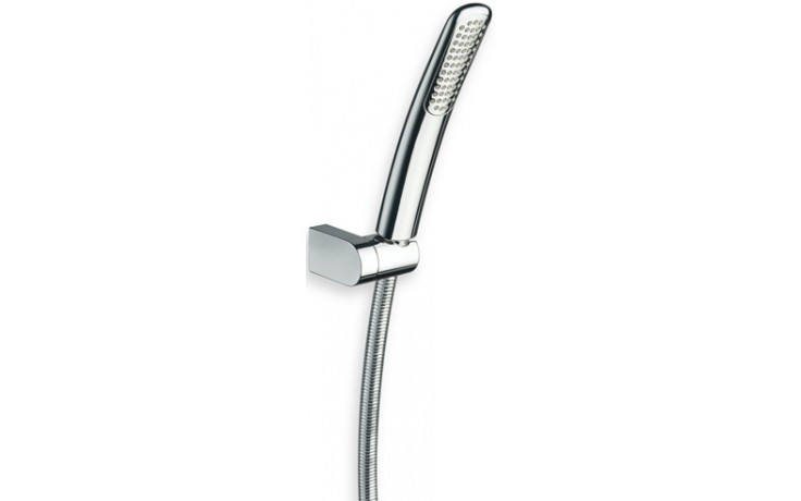 CRISTINA sprchová souprava 3-dílná, ruční sprcha 280 mm, hadice, držák, chrom