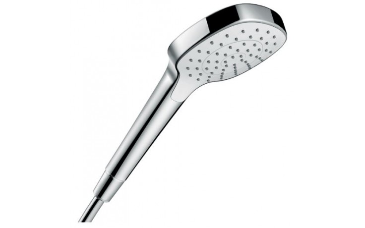 HANSGROHE CROMA E 1JET ruční sprcha pr. 110 mm, EcoSmart, bílá/chrom