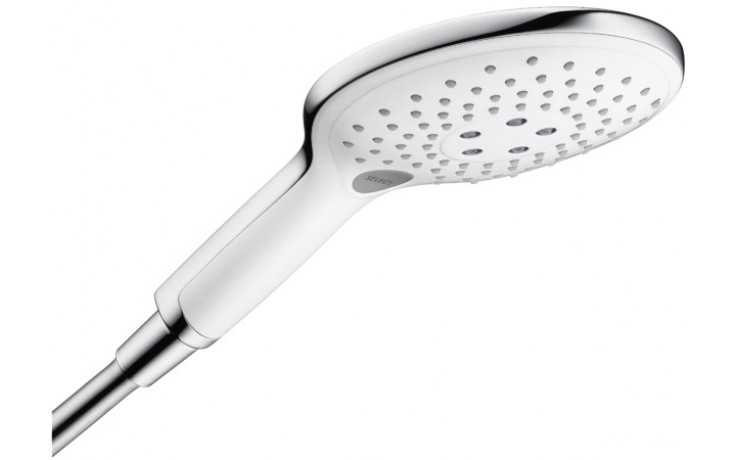 HANSGROHE RAINDANCE SELECT S 3JET ruční sprcha pr. 150 mm, 3 proudy, EcoSmart, bílá/chrom