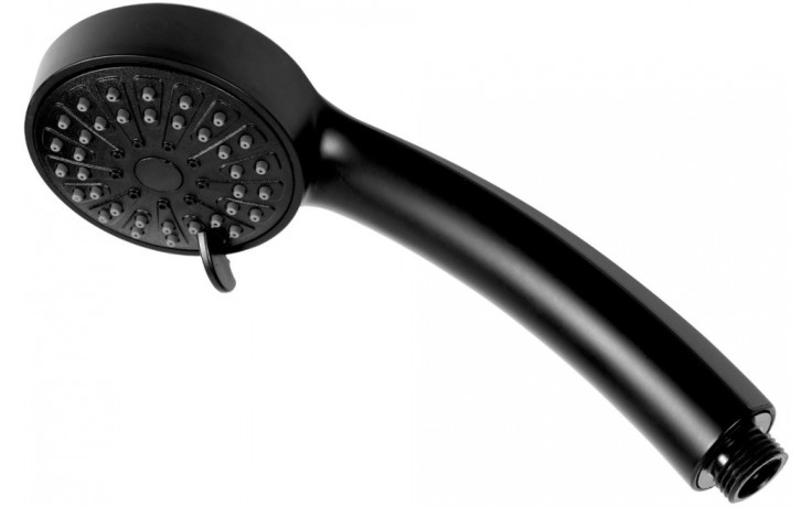 NOVASERVIS ruční sprcha pr. 80mm, 3 proudy, matná černá