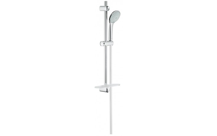 GROHE EUPHORIA 110 DUO sprchová souprava 4-dílná, ruční sprcha pr. 110 mm, 2 proudy, tyč, hadice, polička, chrom