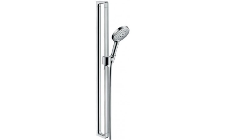 AXOR CITTERIO E 3JET sprchová souprava 3-dílná, ruční sprcha pr. 128 mm, 3 proudy, tyč, hadice, chrom