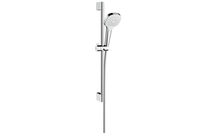 HANSGROHE CROMA SELECT E VARIO 3JET sprchová souprava 3-dílná, ruční sprcha 110x110 mm, 3 proudy, tyč, hadice, bílá/chrom