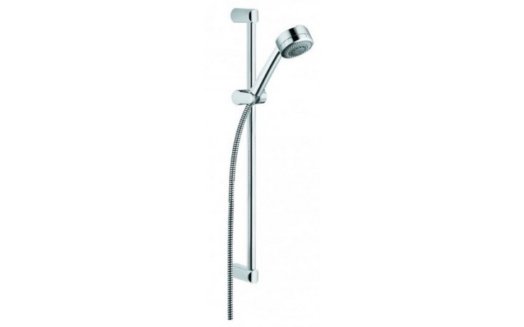 KLUDI ZENTA 3S sprchová souprava 3-dílná, ruční sprcha pr. 84 mm, 3 proudy, tyč, hadice, chrom