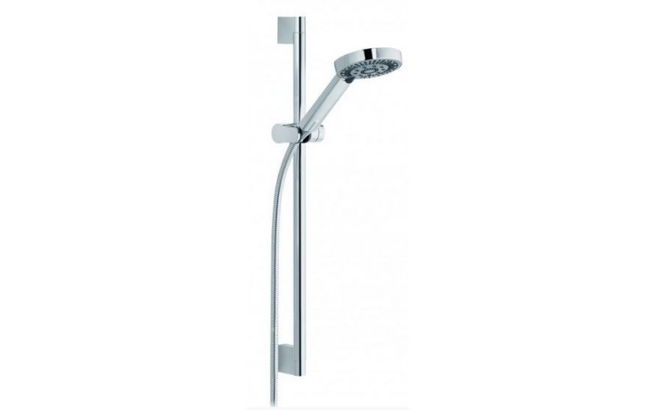 KLUDI A-QA S 3S sprchová souprava 3-dílná, ruční sprcha pr. 122 mm, 3 proudy, tyč, hadice, chrom
