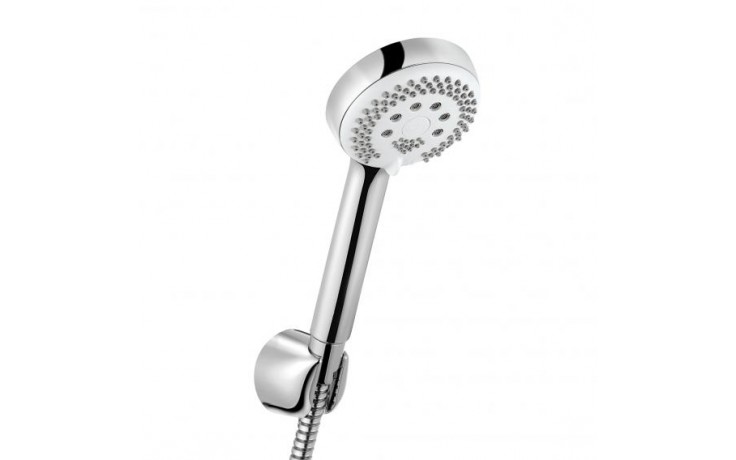 KLUDI LOGO 3S sprchová souprava 3-dílná, ruční sprcha pr. 96 mm, 3 proudy, hadice, držák, chrom