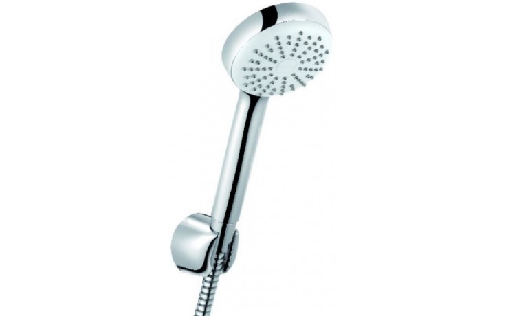 KLUDI LOGO 1S sprchová souprava 3-dílná, ruční sprcha pr. 96 mm, hadice, držák, chrom