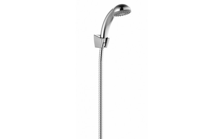 RAVAK 901.00 sprchová souprava 3-dílná, ruční sprcha pr. 78 mm, hadice, držák, lesklý chrom