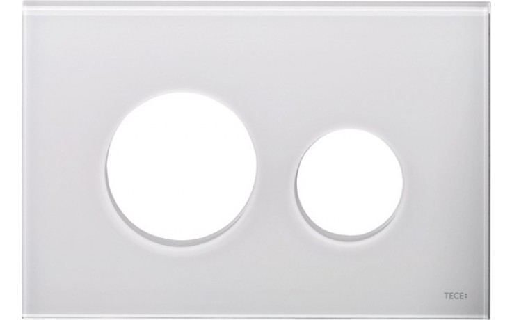 TECE LOOP kryt 220x150mm, pro kombinaci s tlačítkovou deskou, sklo/bílá