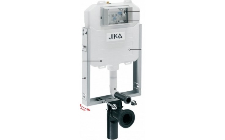 JIKA BASIC WC SYSTEM COMPACT podomítkový modul 570x78x776mm, pro závěsné klozety