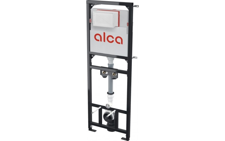 ALCA A108 montážní rám 1500mm, s nádržkou, pro výlevku s odpadem DN90/110 a baterií