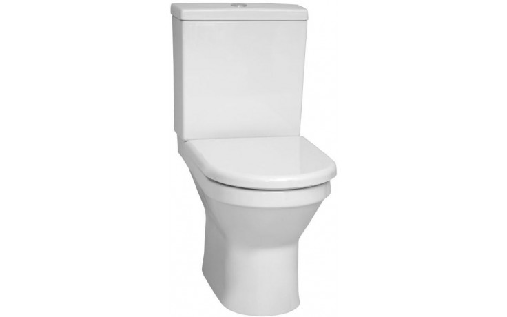 VITRA S50 WC mísa 360x655x400mm, stacionární, vodorovný odpad, bílá