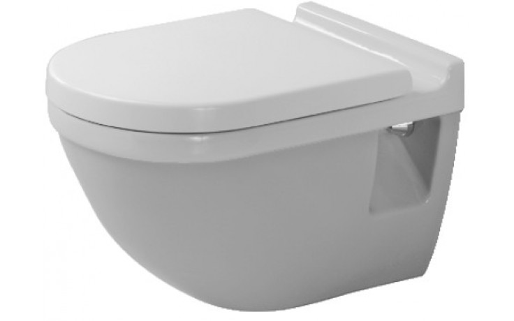 DURAVIT STARCK 3 závěsné WC 360x540mm, hluboké splachování, bílá