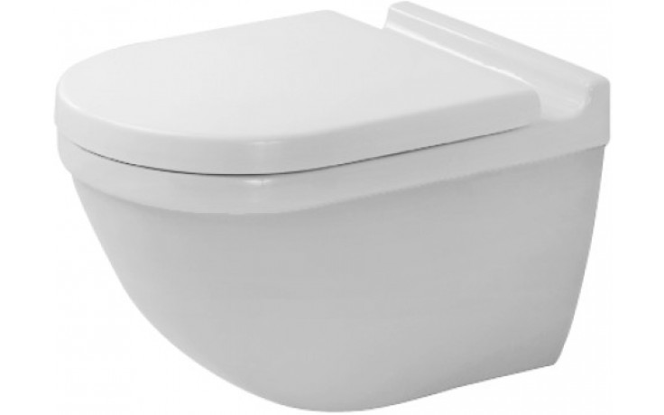 DURAVIT STARCK 3 závěsné WC 360x540mm, hluboké splachování, rimless, bílá