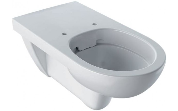GEBERIT SELNOVA COMFORT závěsné WC 355x700x340mm, s hlubokým splachováním, prodloužené vyložení, Rimfree, keramika, bílá