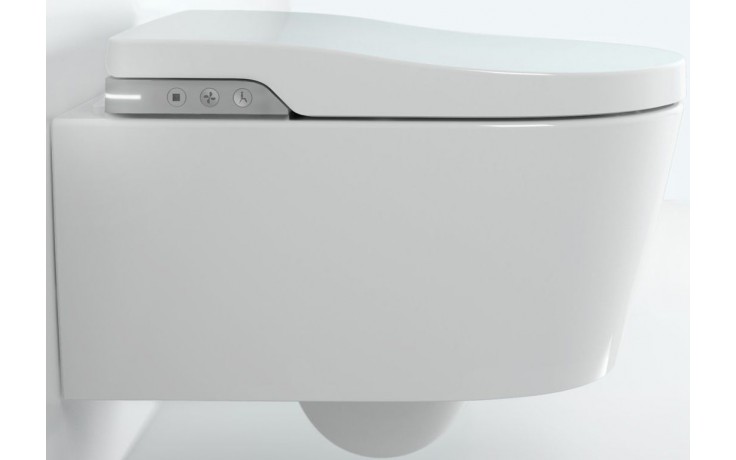 ROCA INSPIRA IN WASH závěsné WC 390x562mm, s ovládáním, bílá
