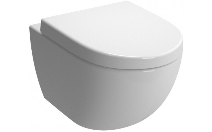 VITRA SENTO závěsné WC 365x540x400mm, vodorovný odpad, bílá