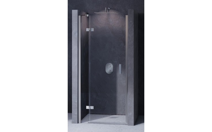 RAVAK SMARTLINE SMSD2 110 A sprchové dveře 110x190 cm, křídlové, levé, chrom/sklo transparent