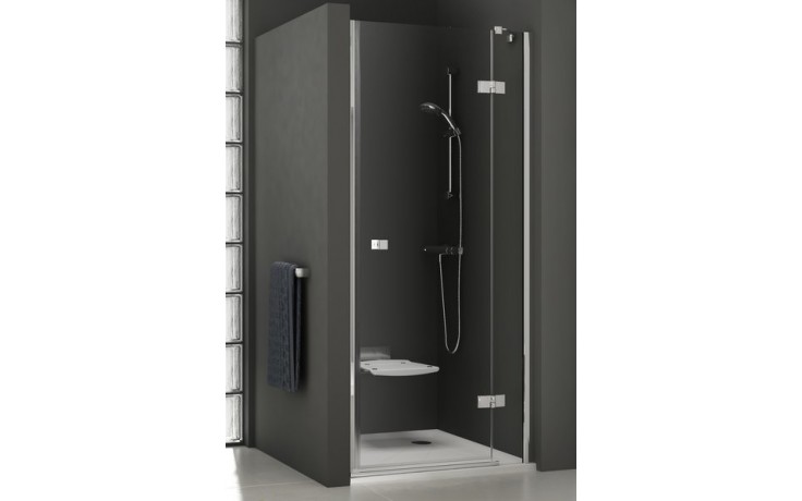 RAVAK SMARTLINE SMSD2 110 B sprchové dveře 110x190 cm, křídlové, pravé, chrom/sklo transparent