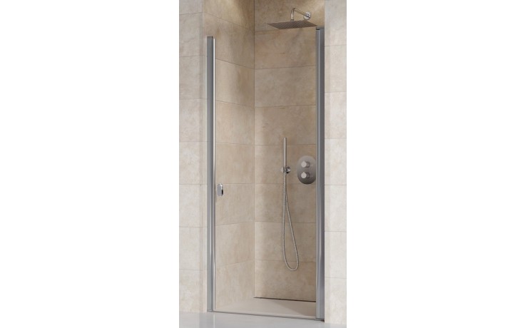 RAVAK CHROME CSD1 80 sprchové dveře 80x195 cm, lítací, lesk/sklo transparent 