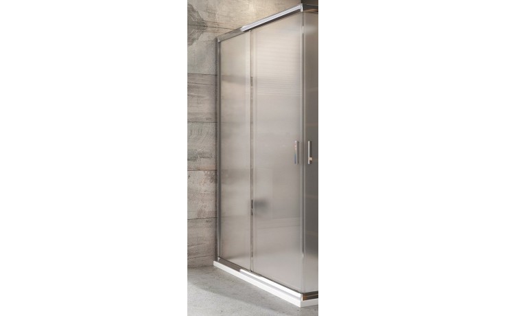 RAVAK BLIX BLRV2K 110 sprchové dveře 110x190 cm, posuvné, chrom lesk/sklo grape