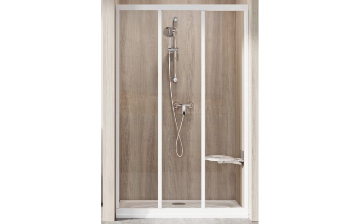 RAVAK SUPERNOVA ASDP3 80 sprchové dveře 80x198 cm, posuvné, bílá/sklo transparent