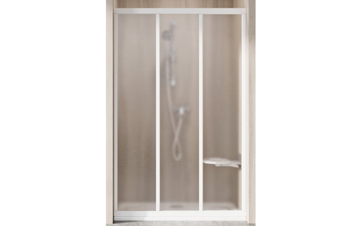 RAVAK SUPERNOVA ASDP3 80 sprchové dveře 80x198 cm, posuvné, bílá/sklo grape