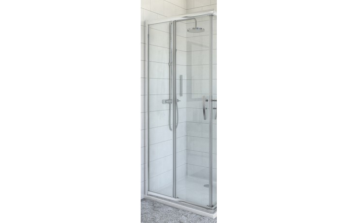 ROTH PROXIMA LINE PXS2L/800 sprchové dveře 80x200 cm, posuvné, levé, brillant/sklo transparent
