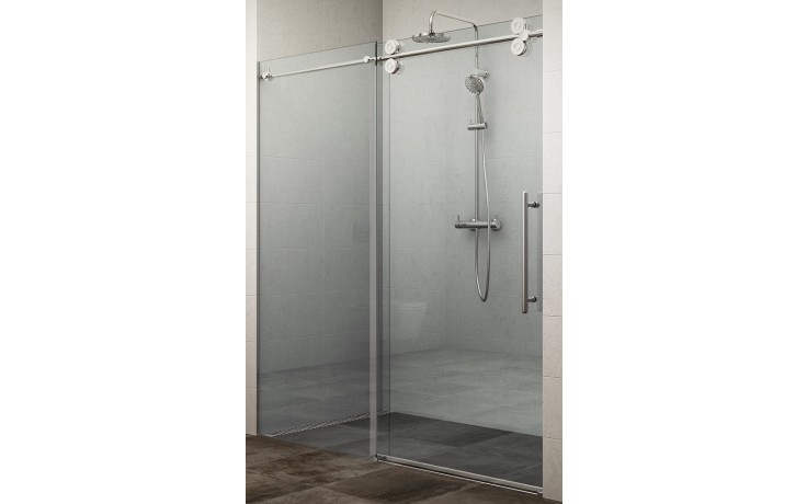 ROTH KINEDOOR LINE KID2/1300 sprchové dveře 130x200 cm, posuvné, brillant/sklo transparent