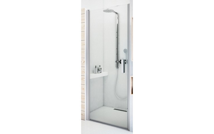 ROTH TOWER LINE TCN1/900 sprchové dveře 90x200 cm, lítací, stříbro/sklo intimglass