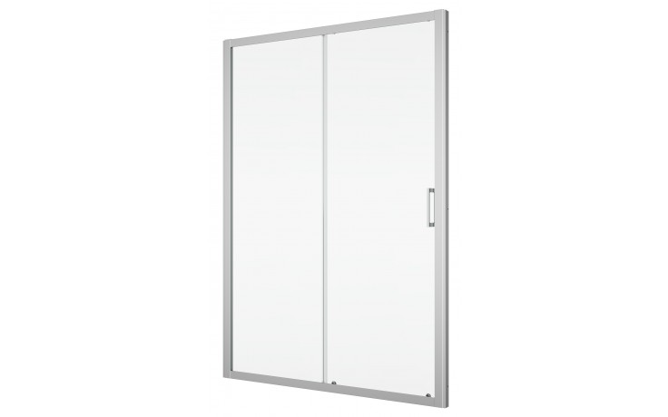 SANSWISS TOP LINE TOPS2 sprchové dveře 120x190 cm, posuvné, matný elox/čiré sklo