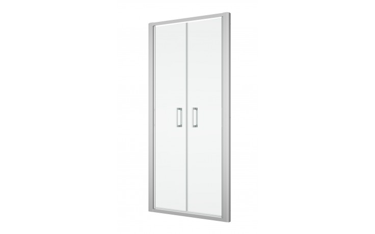 SANSWISS TOP LINE TOPP2 sprchové dveře 90x190 cm, lítací, bílá/sklo Durlux