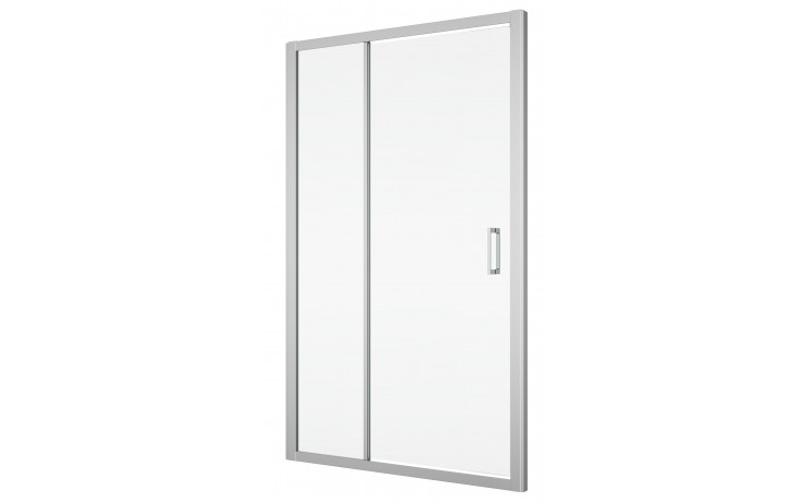 SANSWISS TOP LINE TED sprchové dveře 120x190 cm, křídlové, matný elox/sklo Durlux