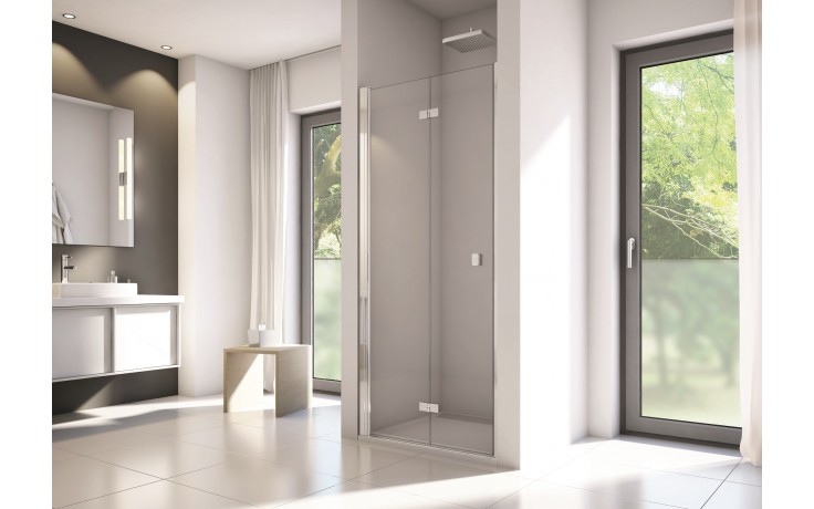 CONCEPT 200 sprchové dveře 120x200 cm, skládací, levé, aluchrom/čiré sklo