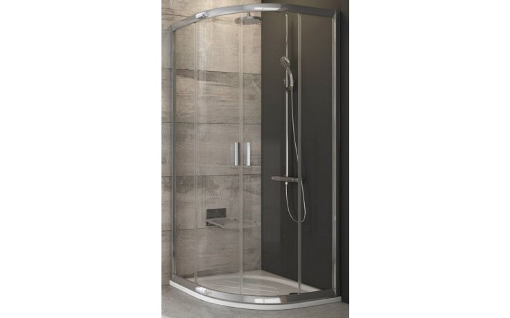 RAVAK BLIX BLCP4 90 sprchový kout 90x90 cm, R488, posuvné dveře, lesk/sklo transparent