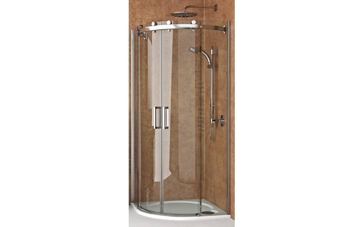 ROTH AMBIENT LINE AMR2N/900 sprchový kout 90x90 cm, R550, posuvné dveře, brillant/sklo transparent
